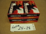 200 ROUNDS FEDERAL AMERICAN EAGLE 380 AMMO NIB