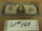 1934 FEDERAL RESERVE NOTE $500 BILL 