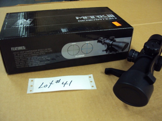 NC STAR MODEL STP39426V2-P4 SNIPER TACTICAL SCOPE NIB