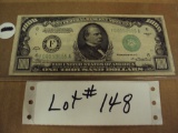 1934 FEDERAL RESERVE NOTE $1000 BILL 