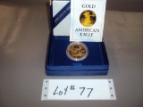 1986 LIBERTY $50 GOLD PCS WITH ORIGINAL BOX FROM US MINT