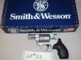 S&W MODEL 637, 38 SPEC. REVOLVER WITH HAMMER, NIB