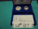 1986 US LIBERTY COINS, ELLIS ISLAND