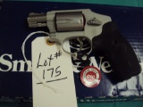 S&W MODEL 642, HAMMERLESS 38 SPECIAL REVOLVER WITH CRIMSON TRACE LASER NIB