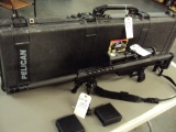 BARRETT MODEL 98B, 338 LM RIFLE WITH 2 MAGS, BIPOD AND STRAP ONLY FIRED 5 TIMES - SCOPE & CASE ARE N