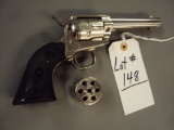 COLT FRONTIER SCOUT, 22 REVOLVER, DOUBLE CYLINDER, 4 3/4