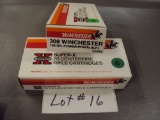 2 BOXES WINCHESTER 308 115 GR AMMO