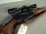 REMINGTON WOODMASTER, 308 CAL. AUTO RIFLE WITH STRAP & BUSHNELL POINT VIEW SCOPE