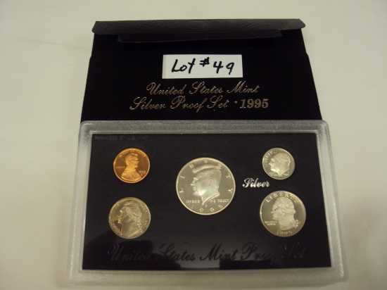 1995 US MINT SILVER PROOF SET