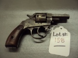 HOPKINS & ALLEN X.L. DOUBLE ACTION 38 REVOLVER (LATE 1800'S)