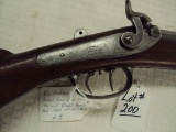 W.L. HUDSON, 45 CAL RIFLE WITH SET TRIGGER, PENTAGON BORE