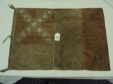 1864 CONFEDERATE MAT FLAG, 3RD MODEL (VERY UNUSUAL, NO PAPERWORK)