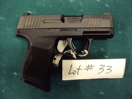 SIG SAUER P365, 9MM AUTO - NIB