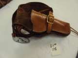 COWBOY LEATHER HOLSTER