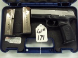 S&W MODEL 9VE, 9MM AUTO PISTOL WITH BOX AND EXTRA MAGS