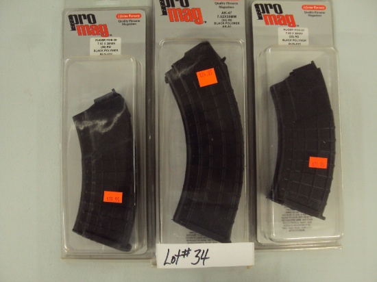 3 NEW PRO MAGS - NIB