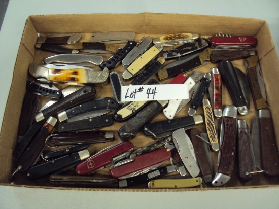 APPROX. 50 OLD KNIVES - ALL FOR 1 MONEY