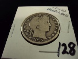 1915-D BARBER HALF DOLLAR