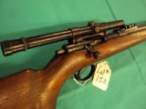 MAUSER-WERKE 22 RIFLE WITH SCOPE, A.N. PATRONE