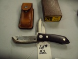 COLT KNIFE WITH ORIGINAL BOX DESIGNED BY BARRY WOOD IN 1968