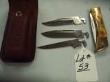 CASE KNIFE WITH 4 BLADES