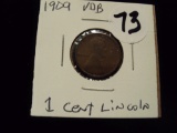 1909 VDB LINCOLN CENT