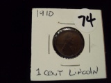 1910 LINCOLN CENT