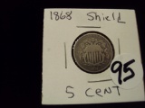 1868 SHIELD NICKEL