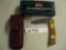 CASE KNIFE - HUNTING HERITAGE COLLECTION WITH ORIGINAL BOX AND LEATHER CASE