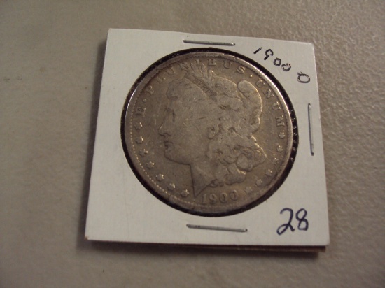 1900-O MORGAN SILVER DOLLAR