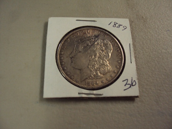 1889 MORGAN SILVER DOLLAR