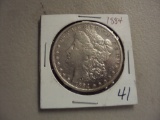 1884 MORGAN SILVER DOLLAR