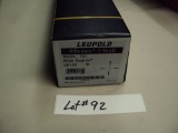 LEUPOLD RIFLEMAN 3X9X50 SCOPE #58160 - NIB