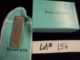 TIFFANY & COMPANY MONEY CLIP IN ORIGINAL BOX