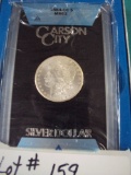 1884 CARSON CITY SILVER DOLLAR - MS63