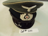 WEHRMACHT WWII NCO HAT, 1937