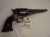 REMINGTON MODEL 1858 45 CAL REVOLVER, SERIAL #43349, MADE IN 1863, LOOKS TO BE ALL ORIGINAL