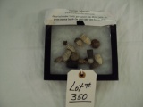 ASSORTED MUSKET BALLS, MINI BALL, ETC FROM SC CAMP & BATTLE SITES