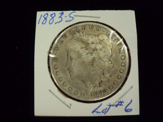 1883-S MORGAN SILVER DOLLAR