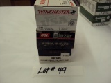 LOT OF 3 BOXES OF 38 AMMO - ALL FULL