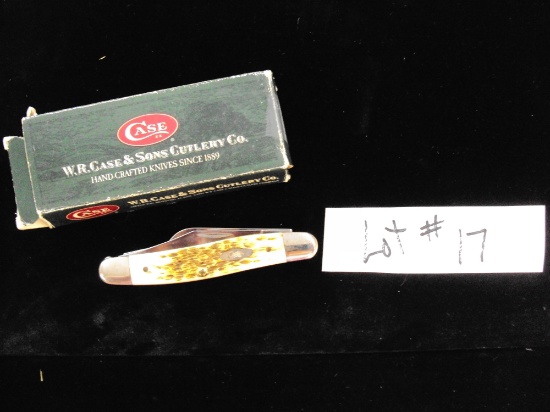 STOCKMAN CASE KNIFE WITH BOX
