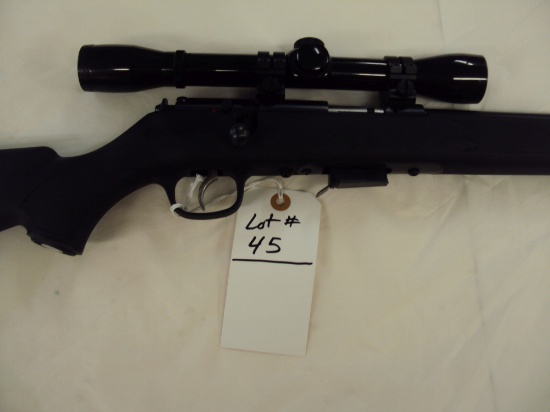 SAVAGE MODEL 90 3R17, 17CAL WITH SCOPE, LIKE NEW