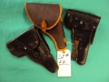 LOT OF 3 HOLSTERS - ALL FOR ONE MONEY