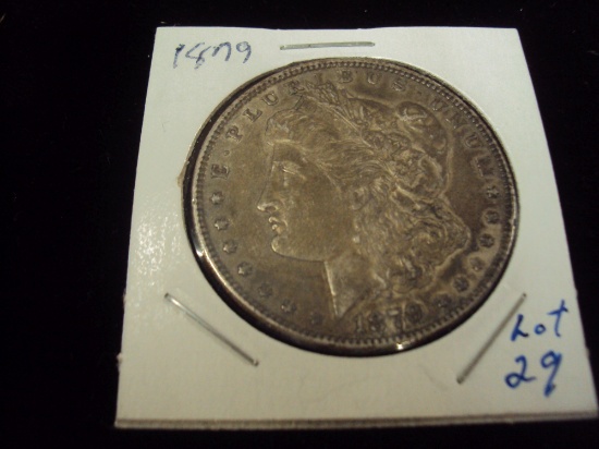 1879 MORGAN SILVER DOLLAR