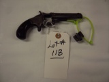 EARLY SMITH & WESSON, 22 SHORT, REVOLVER, S/N 77901, PATENT DATES 1855, 1859 AND 1860