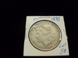 1890 MORGAN SILVER DOLLAR