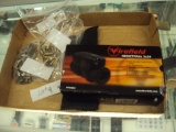 TRAY LOT MISC. FIREFIELD NIGHTFALL 2X24  NIGHT VISION MONOCULAR & AMMO