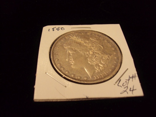 1880 MORGAN SILVER DOLLAR