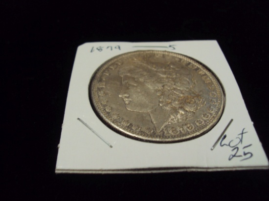 1879-S MORGAN SILVER DOLLAR