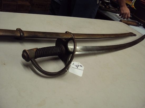 CIVIL WAR SHELBY 7 FISHER CAVALRY SABRE, ONLY 2300 MADE